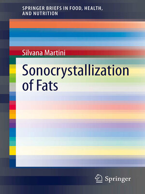 cover image of Sonocrystallization of Fats